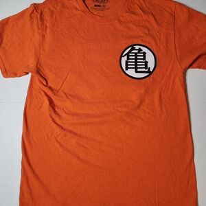 DragonBallZ Orange Graphic T-Shirt